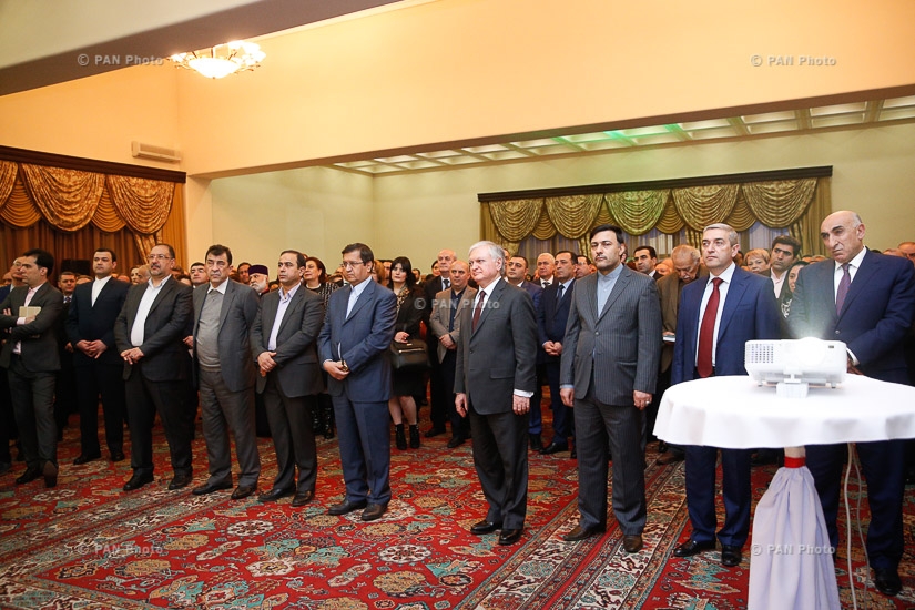 Armenian PM Karen Karapetyan attends Iran Islamic Revolution Victory 38th anniversary-dated event