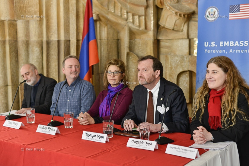 Press conference dedicated to the beginning of American Film  Showcase “Mosaic of Human Stories”