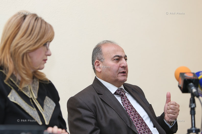 Press conference by 'Third Republic' party leader Viktor Dallakyan