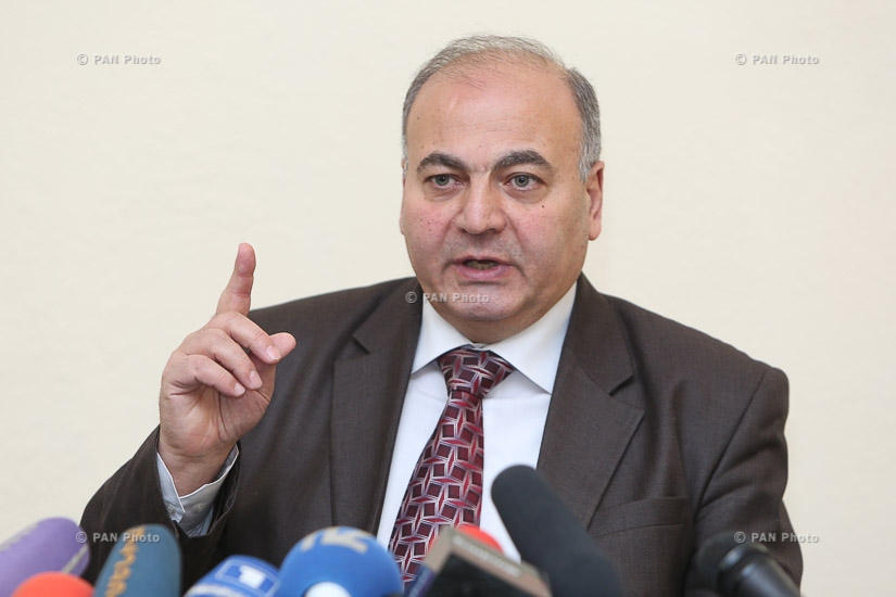 Press conference by 'Third Republic' party leader Viktor Dallakyan