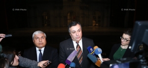 Electronic panel of surtitles launched at Yerevan Opera Theatre with the participation of Culture Minister Armen Amiryan