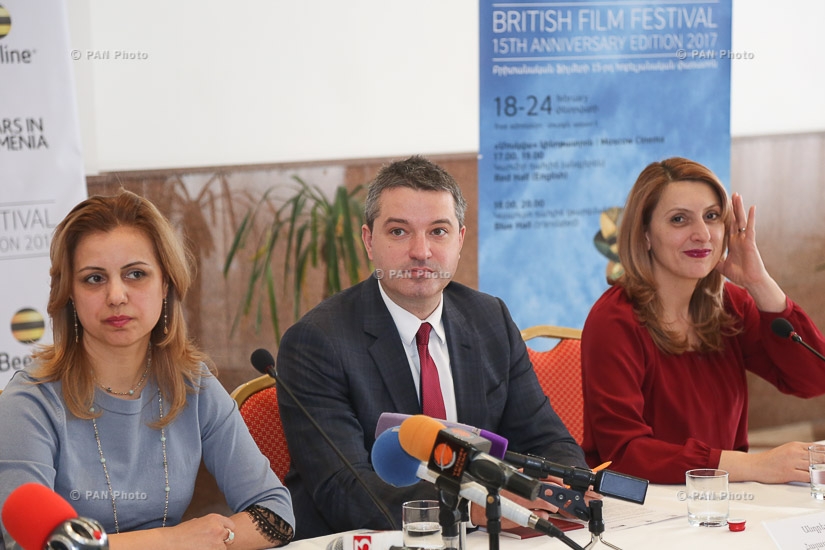 Пресс-конференция, посвященная15-ому юбилейному фестивалю британских фильмов