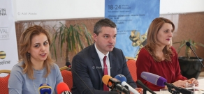Пресс-конференция, посвященная15-ому юбилейному фестивалю британских фильмов