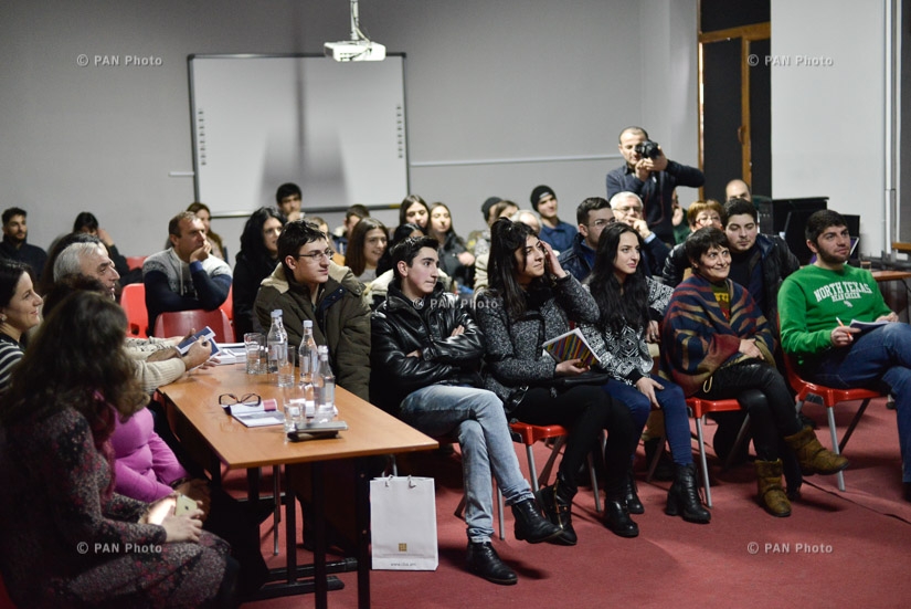 Meeting and masterclass with filmmakers in Yerevan State Institute of Theater and Cinema 