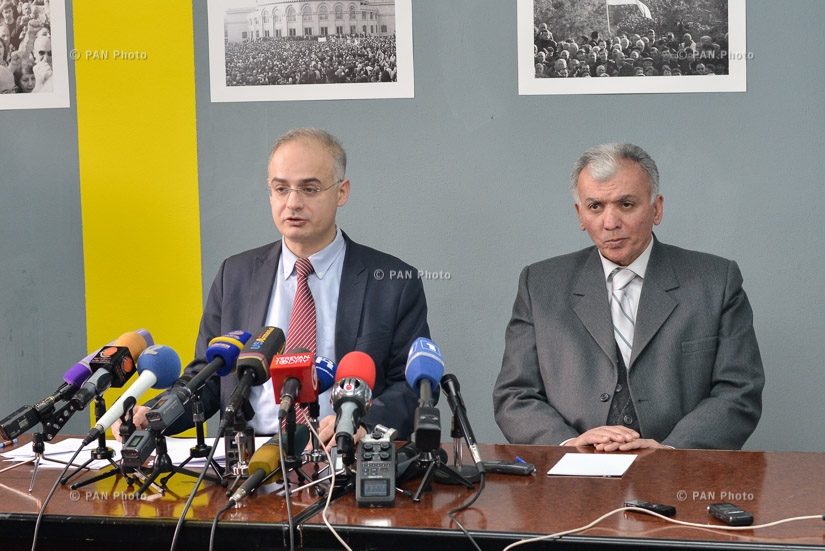 Press conference of Deputy from Armenian National Congress (ANC) Levon Zurabyan
