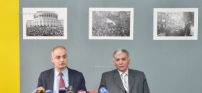 Пресс-конференция депутата от АНК Левона Зурабяна