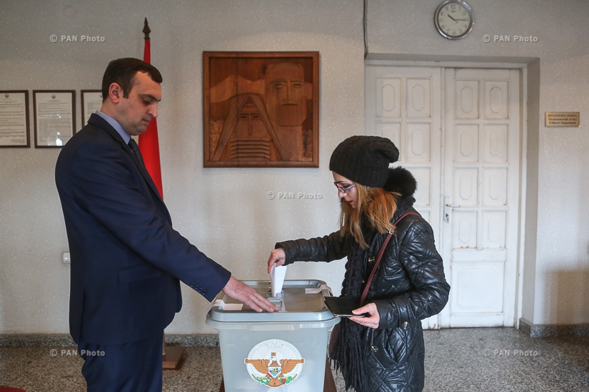 Artsakh (Nagorno Karabakh) constitutional referendum in Yerevan