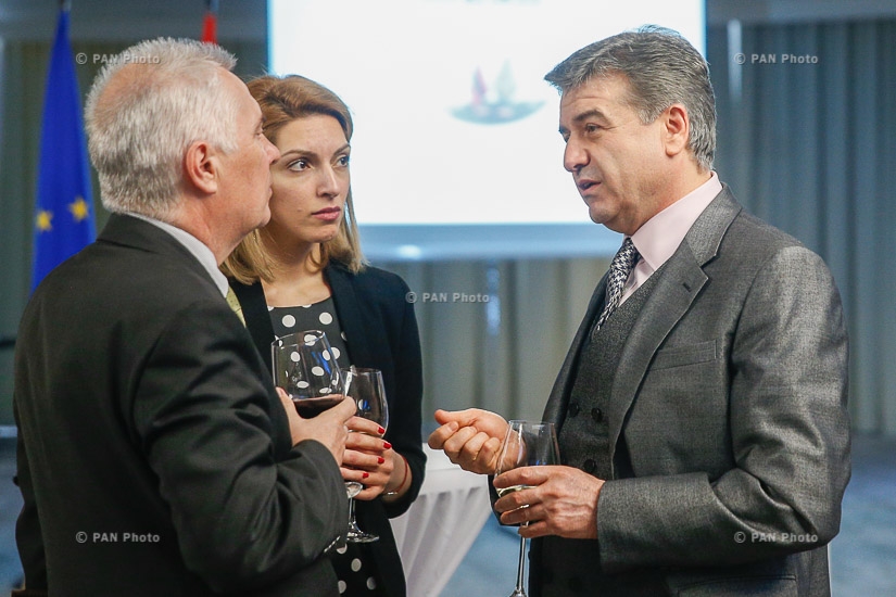 Armenian Prime Minister Karen Karapetyan attends annual meeting of the European Business Association (EBA)