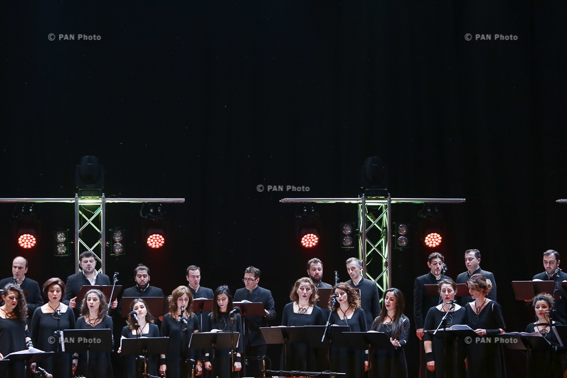 Joint concert of Hover State Chamber Choir and Vahagn Hayrapetyan Jazz Trio 