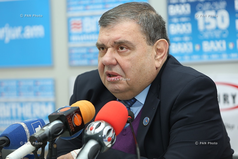 Press conference of Gaspar Karapetyan, the Chairman of Hay Dat Committee of Europe