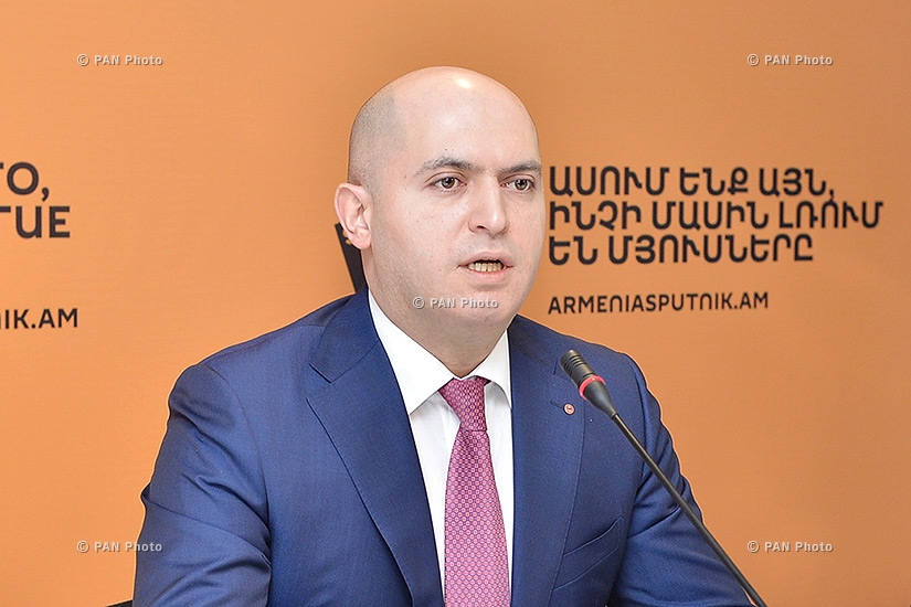 Пресс-конференция вице-президента партии РПА Армена Ашотяна