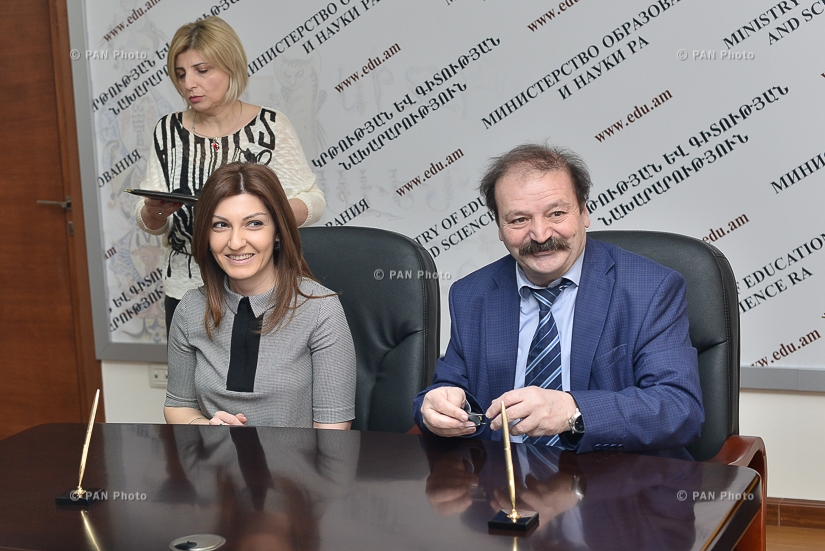 Signing of memorandum of cooperation between Ministry of Education and Science and Strategic Development Agency NGO