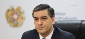 Пресс-конференция защитника прав человека Армении Армана Татояна