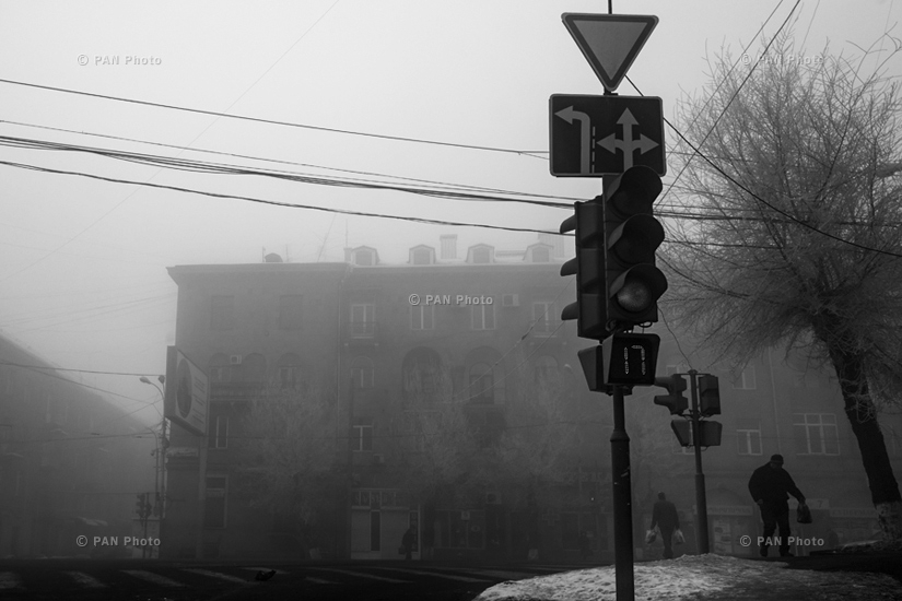 Ձմռան վերջին օրը Երևանում