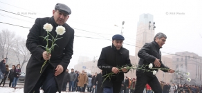 Члены блока «ЕЛК» (Выход) отдали дань памяти жертвам трагических событий 1 марта 2008 года