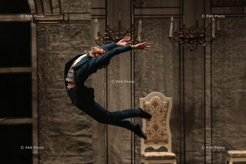 Rehearsal of Aram Khachaturian's 'Masquerade' ballet