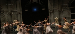 Rehearsal of Aram Khachaturian's 'Masquerade' ballet