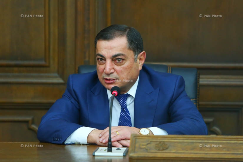 Briefing: Head of RPA parliamentary faction Vahram Baghdasaryan
