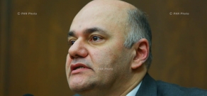Briefing: Secretary of Rule of Law party's parliamentary faction Mher Shahgeldyan
