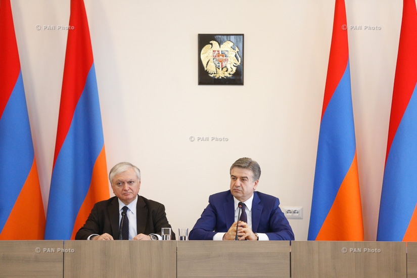Премьер-министр Армении Карен Карапетян встретился с главами дипломатических представительств и консульских учреждений