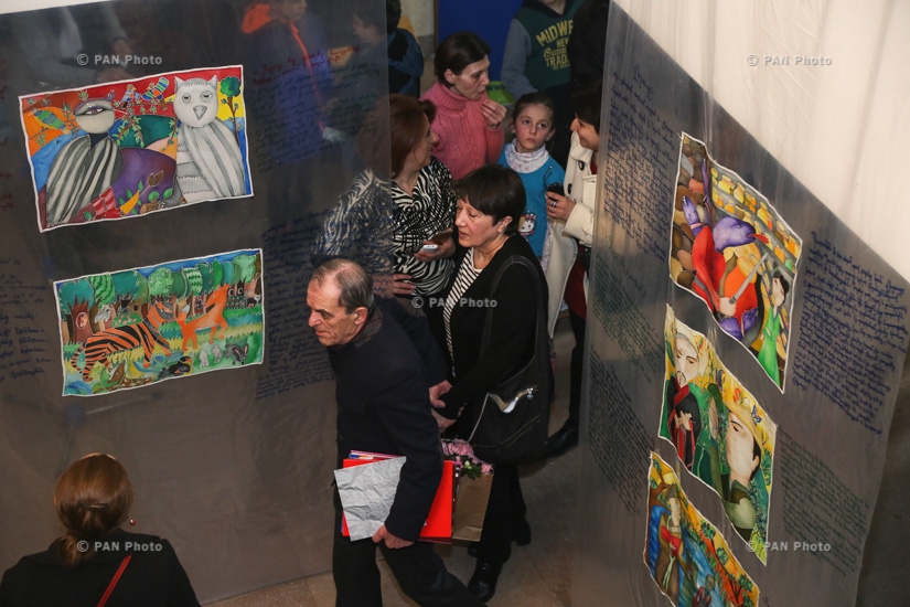 Opening of exhibition Chinese fables: Armenian children paint