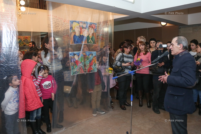 Открытие выставки «Китайские басни: Рисуют армянские дети»
