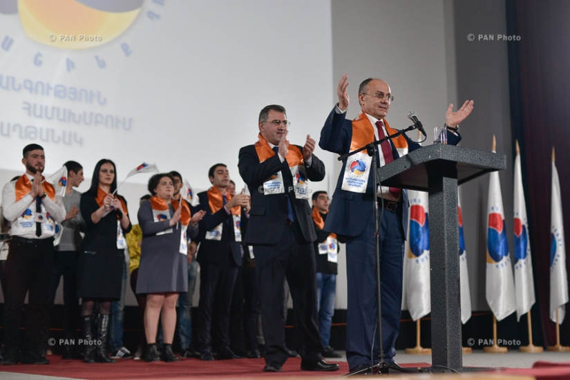 'Ohanyan-Raffi-Oskanyan' alliance introduced its pre-election program