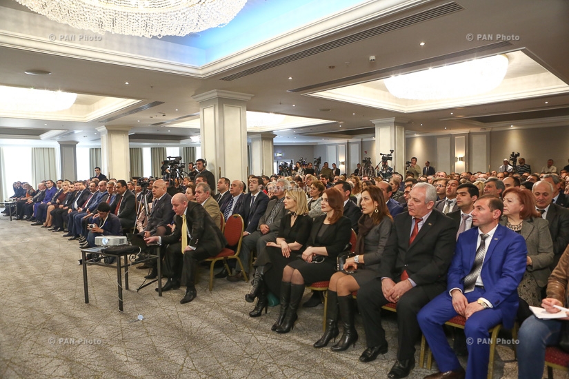 Партия «Армянское возрождение» представила свою предвыборную программу
