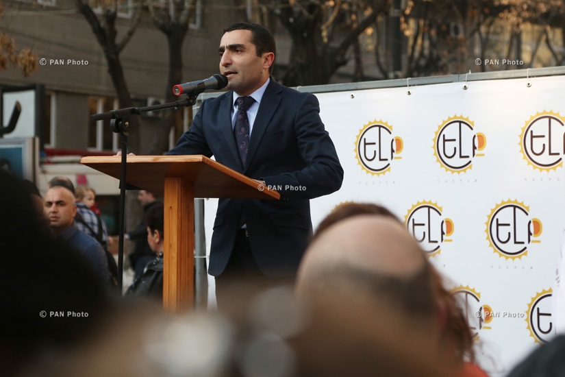 Предвыборная встреча блока «ЕЛК» (Выход) в Ереване