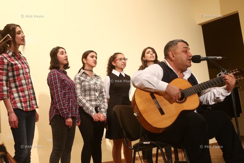 Charity concert of Ruben Hakhverdyan in Gyumri