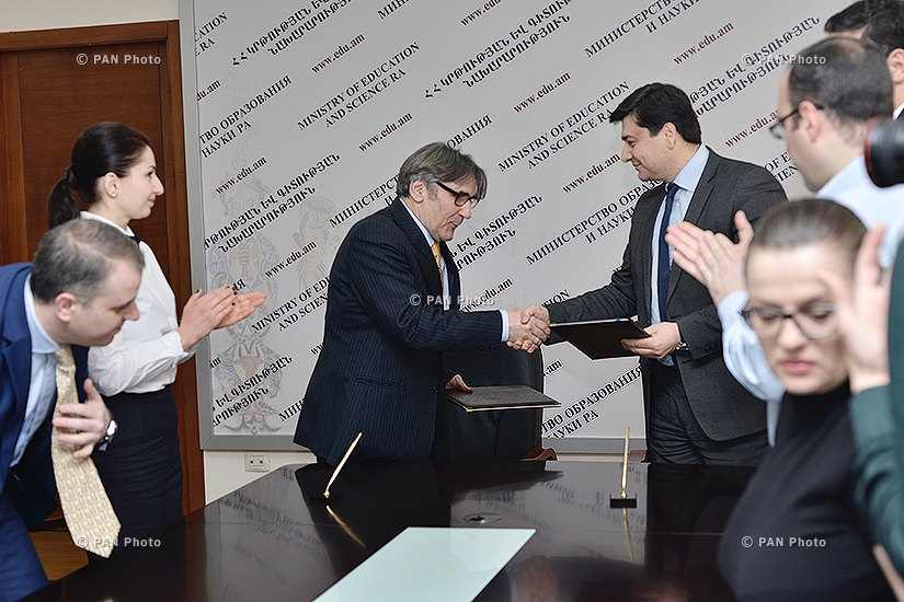 ԿԳՆ-ի և «Կոնրադ Ադենաուեր» հիմնադրամի հայաստանյան մասնաճյուղի միջև գործակցության հուշագրի ստորագրում