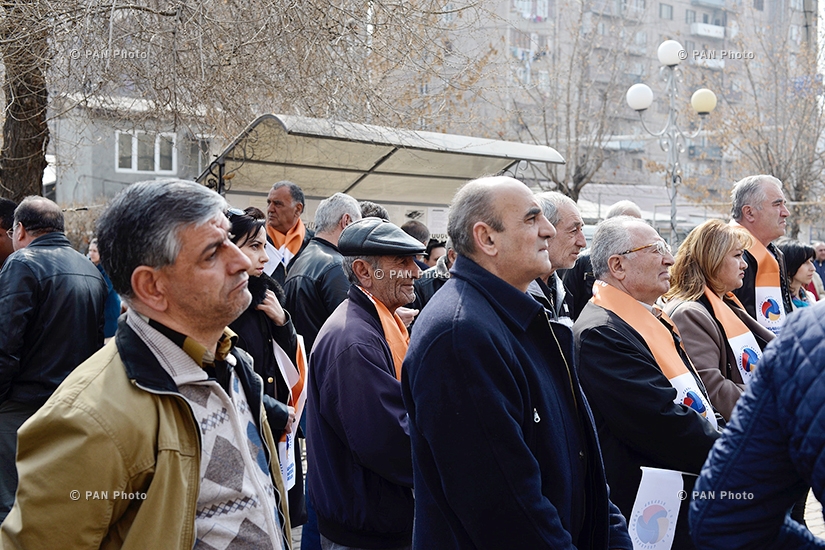 Предвыборные встречи альянса «Оганян – Раффи – Осканян» в Ереване