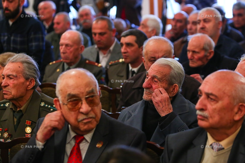 Встреча членов альянса «Оганян–Раффи–Осканян» с ветеранами
