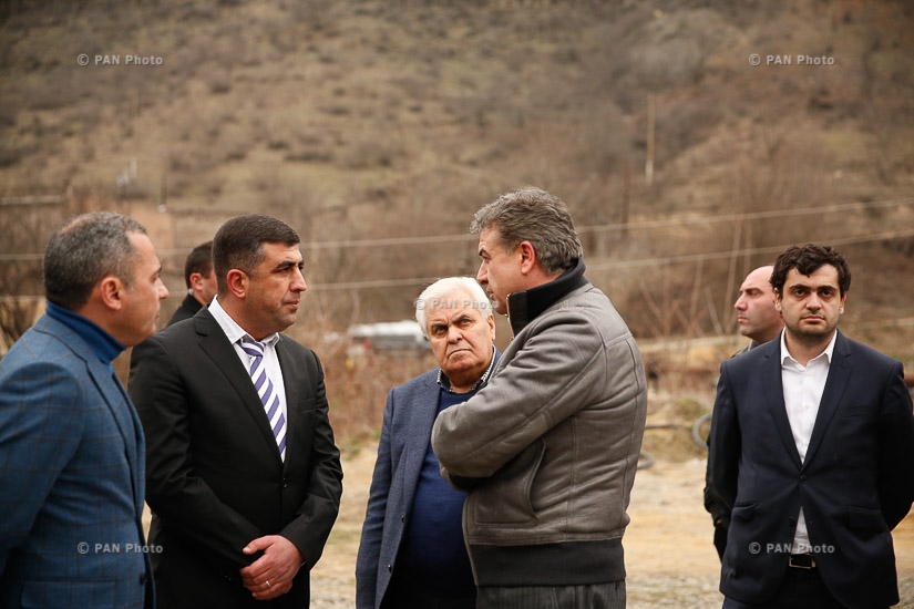 Armenian PM Karen Karapetyan's working visit to Syunik Province. Day 2