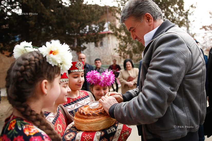 Рабочий визит премьер-министра Армении Карена Карапетяна в Сюникскую область. День 2