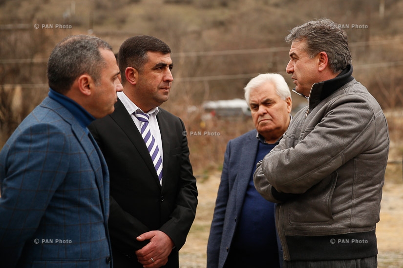 Armenian PM Karen Karapetyan's working visit to Syunik Province. Day 2