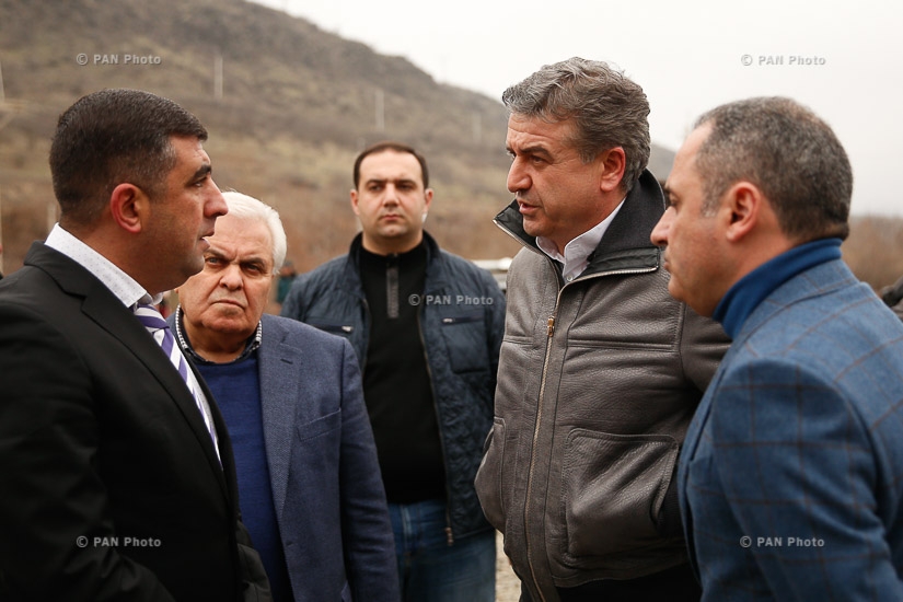 Рабочий визит премьер-министра Армении Карена Карапетяна в Сюникскую область. День 2