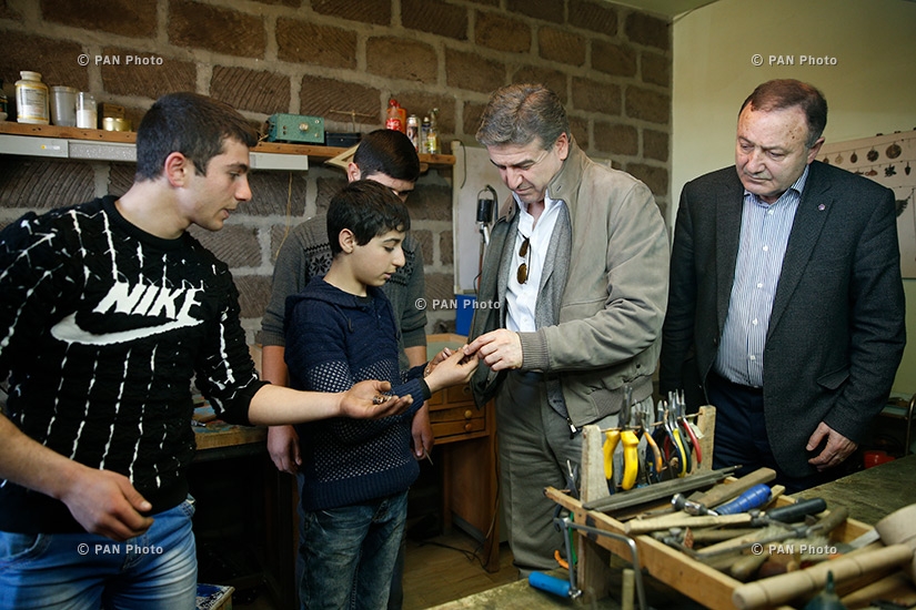 Рабочий визит премьер-министр Армении Карена Карапетяна в Армавирскую область