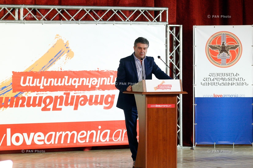 RPA campaign meetings in Yerevan's Nor Nork and Nork Marash districts