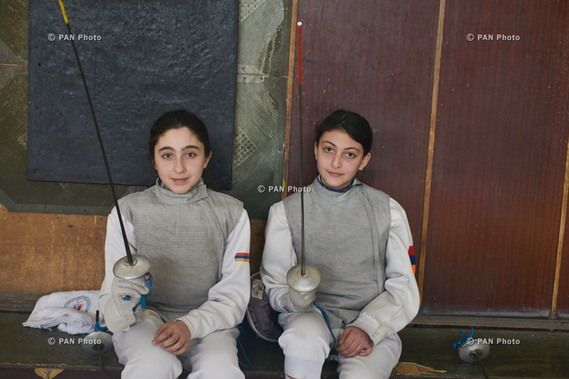 Чемпионат Армении по фехтованию среди юниоров: Заключительные выступления