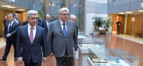 Президент Армении Серж Саргсян посетил Московский Государственный институт международных отношений