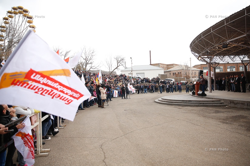 Встречи РПА в рамках предвыборной агитации в Вайоцдзорской области