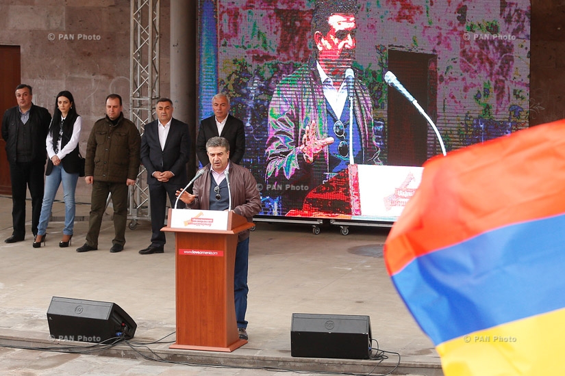 RPA campaign meetings in Vayots Dzor Province