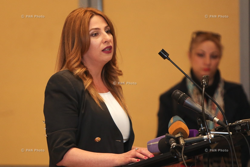 Founding congress of new political platform named 'Yerkir Tsirani' under leadership of MP Zaruhi Postanjyan