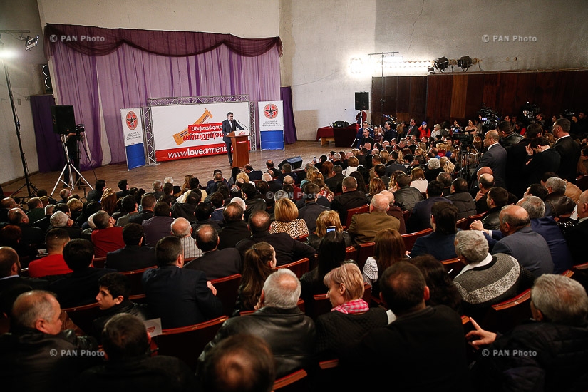 Встречи РПА в рамках предвыборной агитации в административных районах Эребуни и Нубарашен