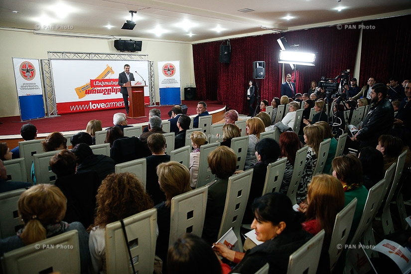 Встречи РПА в рамках предвыборной агитации в административных районах Эребуни и Нубарашен