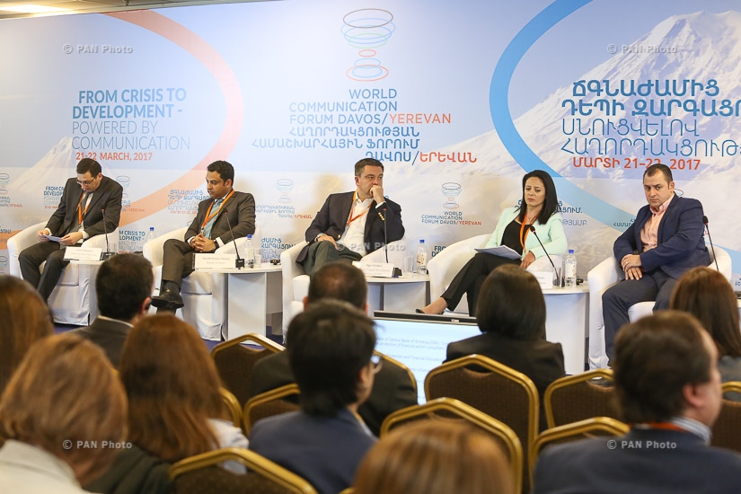 WCFDavos/Yerevan: From Crisis to Development - Powered by Communication forum kicks off in Yerevan