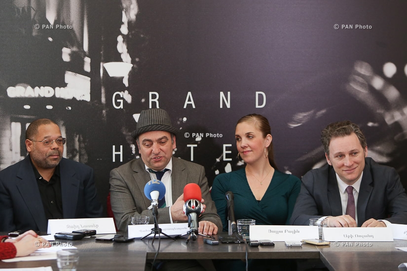 Пресс-конференция, посвященная концерту Джазовое включение New York – Ереван 