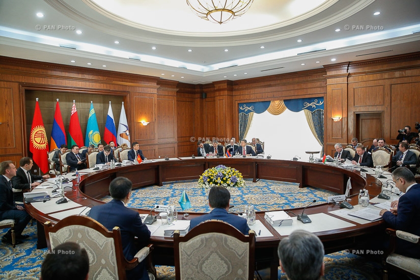 Заседание Евразийского межправительственного совета в столице Кыргызской Республики Бишкеке