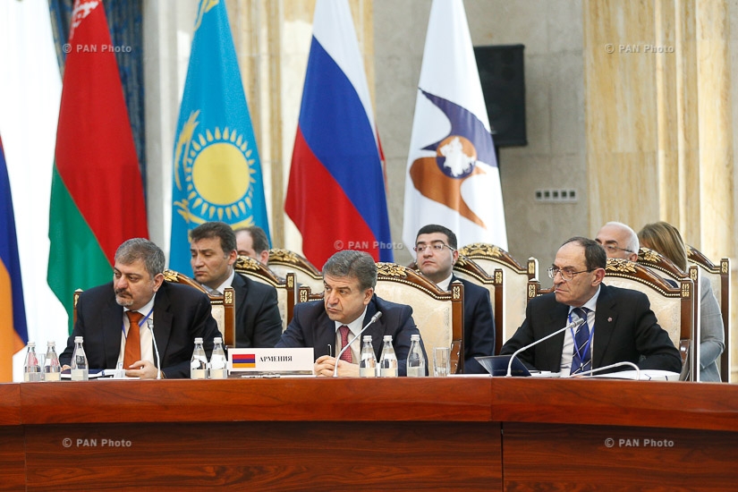 Meeting of the Eurasian Intergovernmental Council in Kyrgyz capital Bishkek